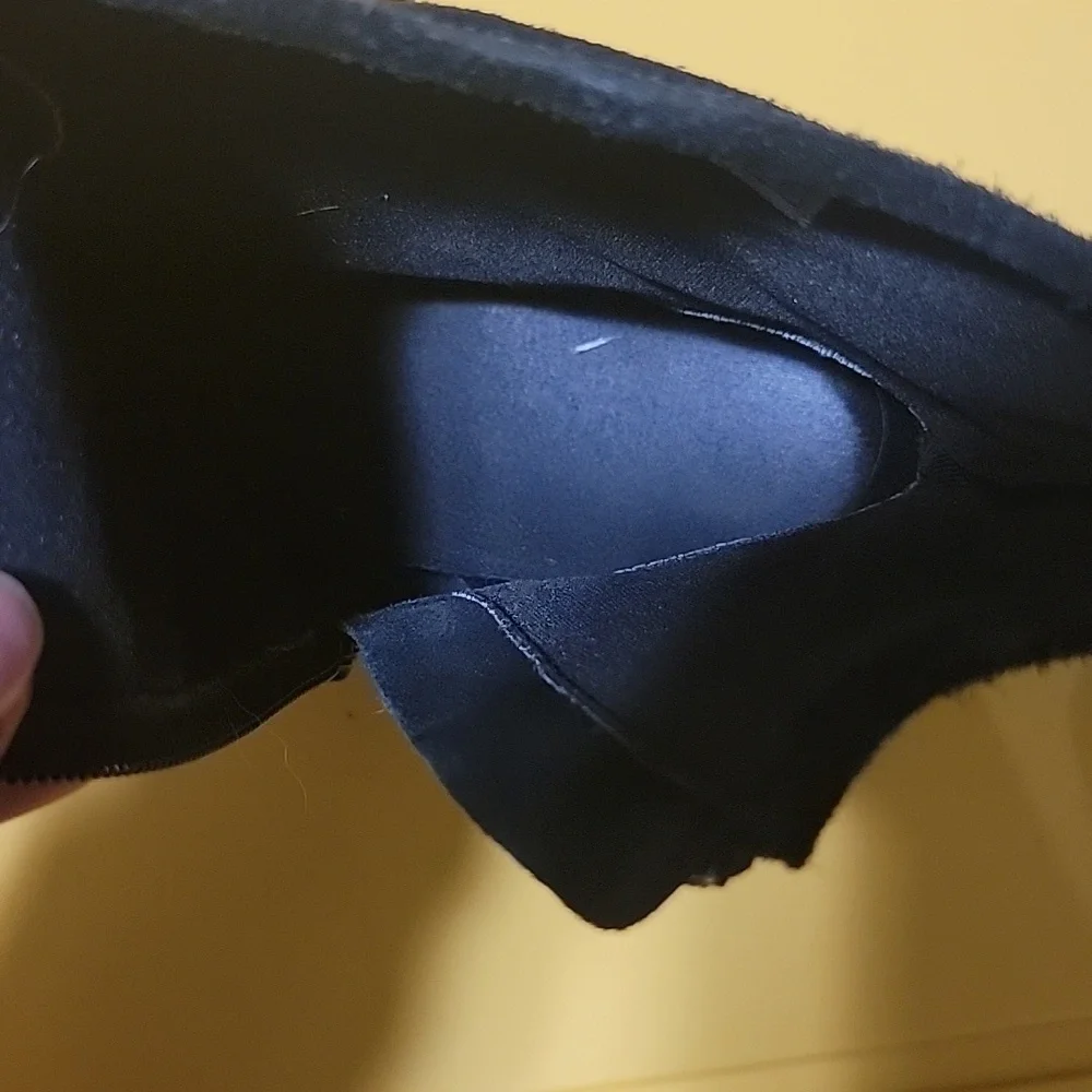 VIONIC Orthaheel Country Crescent Suede Boots Ankle Buckle Size 7.5 - Picture 13 of 14